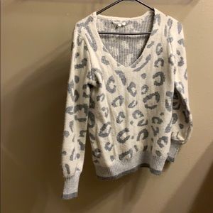 Maurices Cheetah Print Sweater